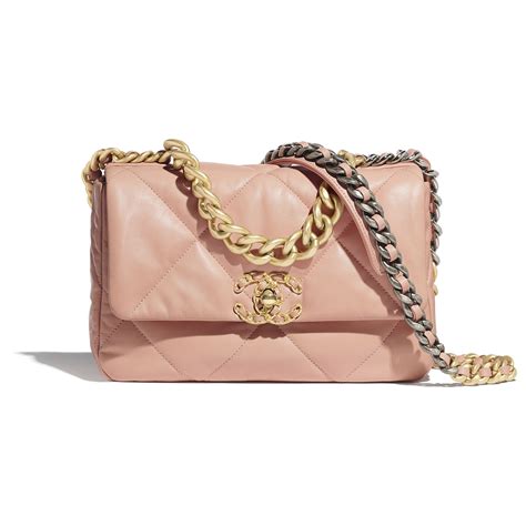 chanel 19 flap pink|chanel 19 flap bag large.